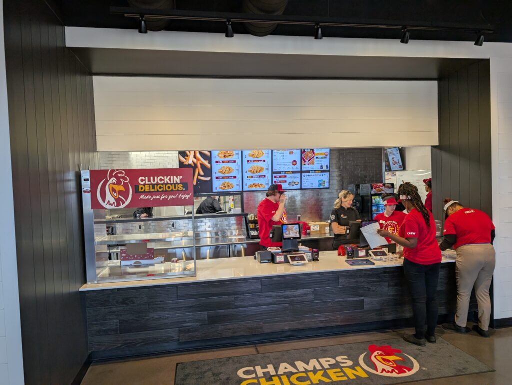 Champs Chicken Point of Sale