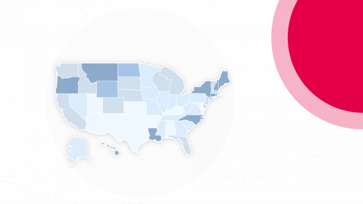 States with the highest concentration of restaurants